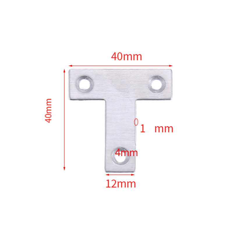 304 Stainless Steel T Type Corner Bracket