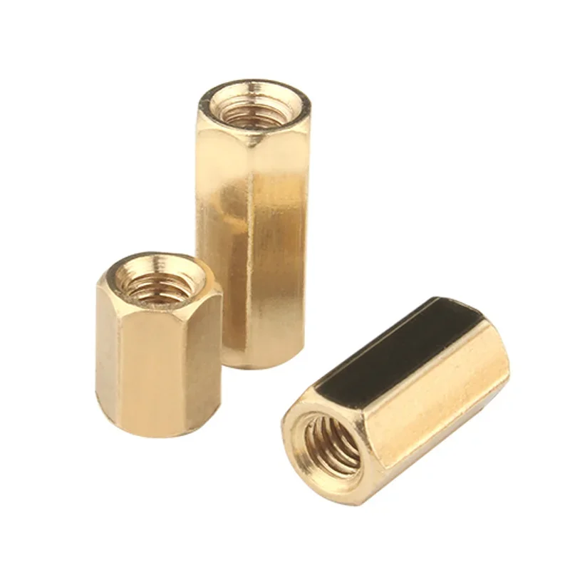 Brass Hexagonal Hollow Female Standoff - Image 3