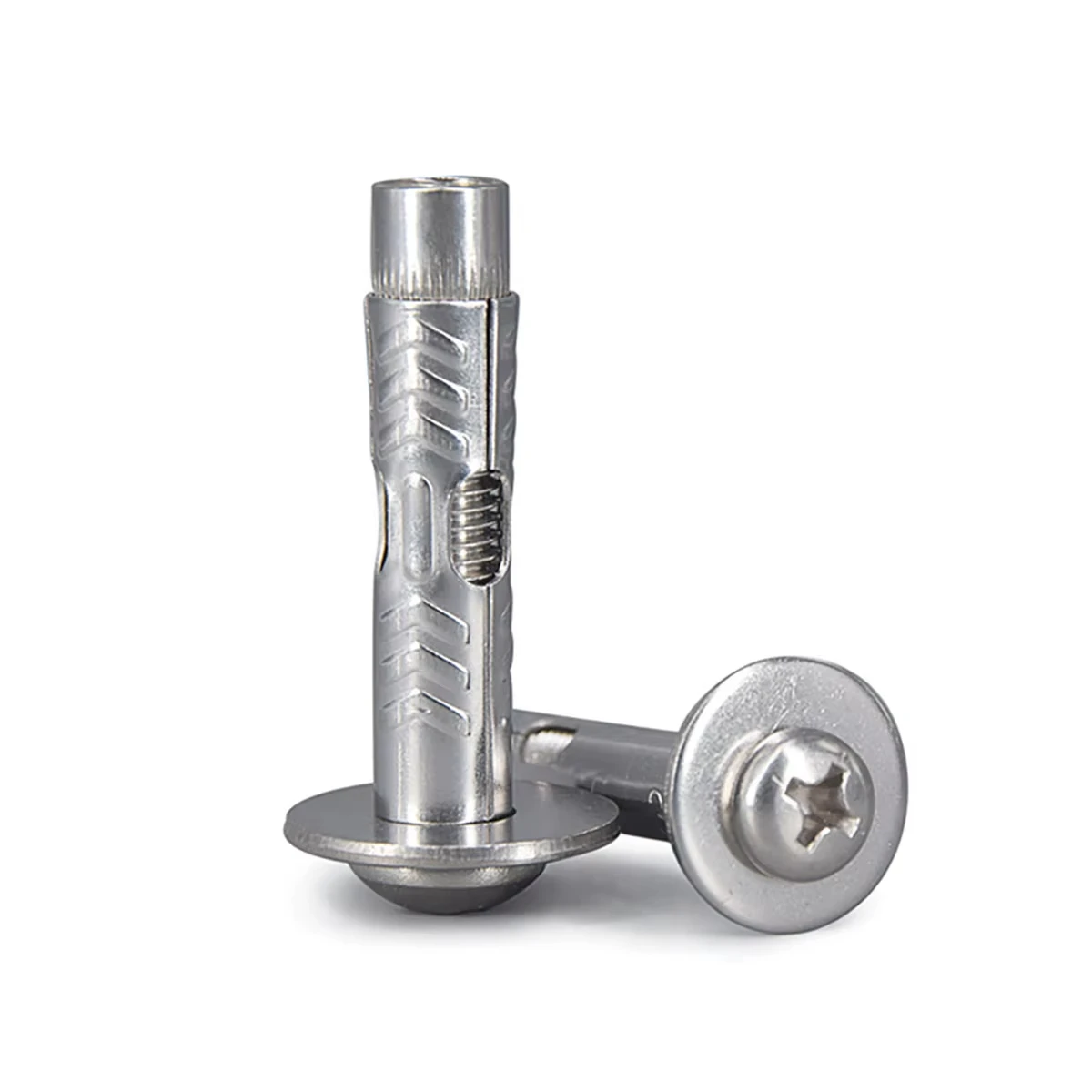 304 Stainless Steel Round Cross With Washer Expansion Screw