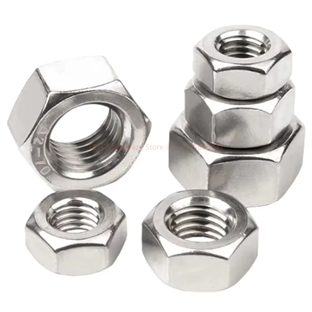 DIN934 304 Stainless Steel Hex Nut - Image 3