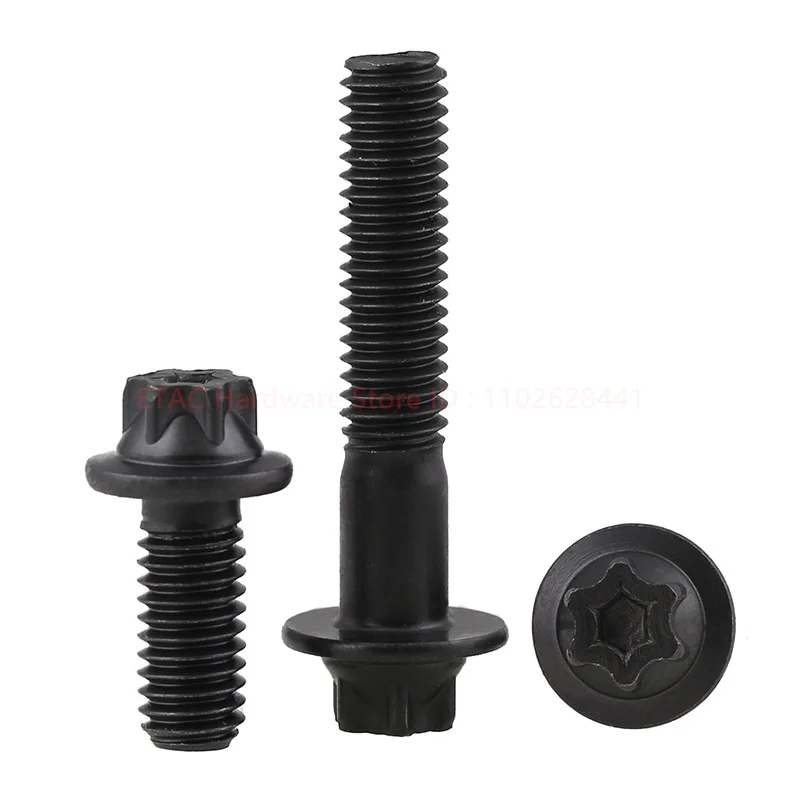 12.9 Grade Cabon Steel Hexagon Torx Flange Bolt