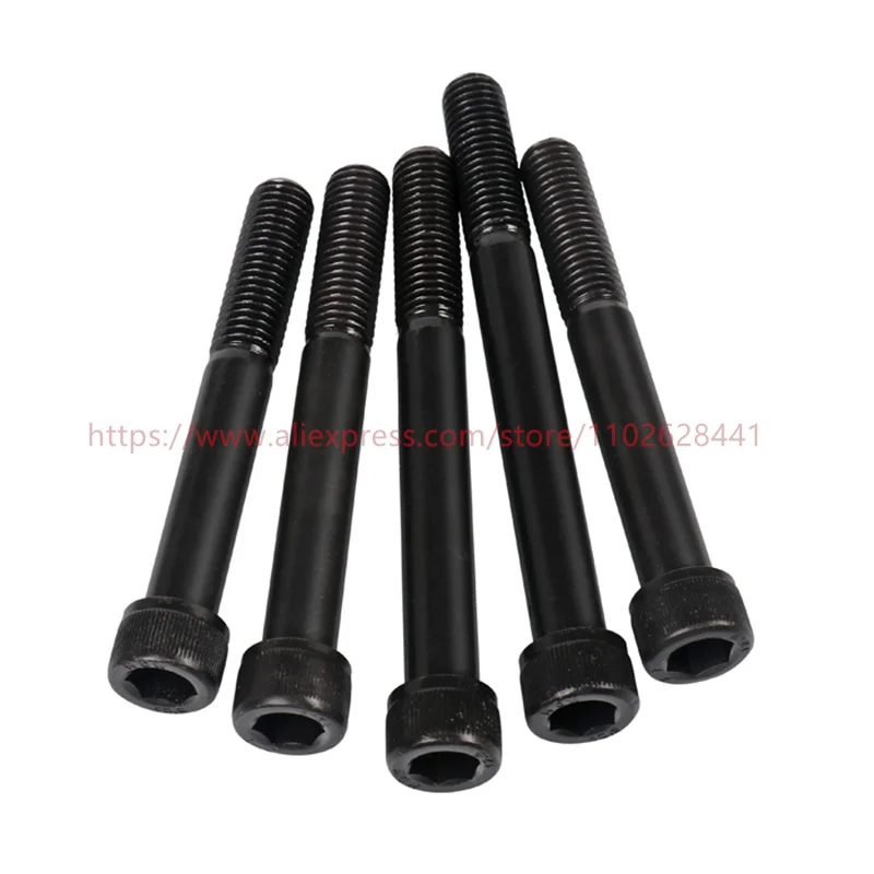12.9 Grade Black Cabon Steel Hex Socket Cap Head Bolt - Image 4
