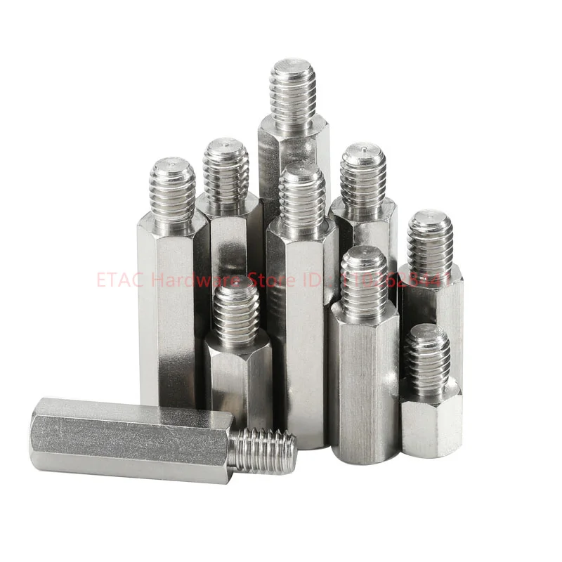 Male to Female 304 Stainless Steel Hex Standoff - Image 2