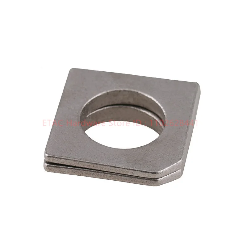 GB853 304 Stainless Steel Square Bevel Washer - Image 3