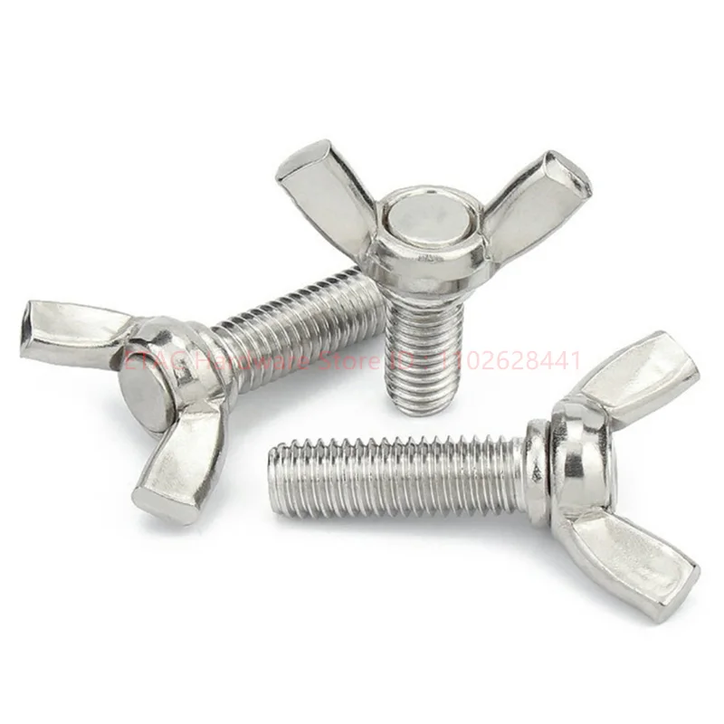 DIN318 304 Stainless Steel Wing Bolts - Image 2