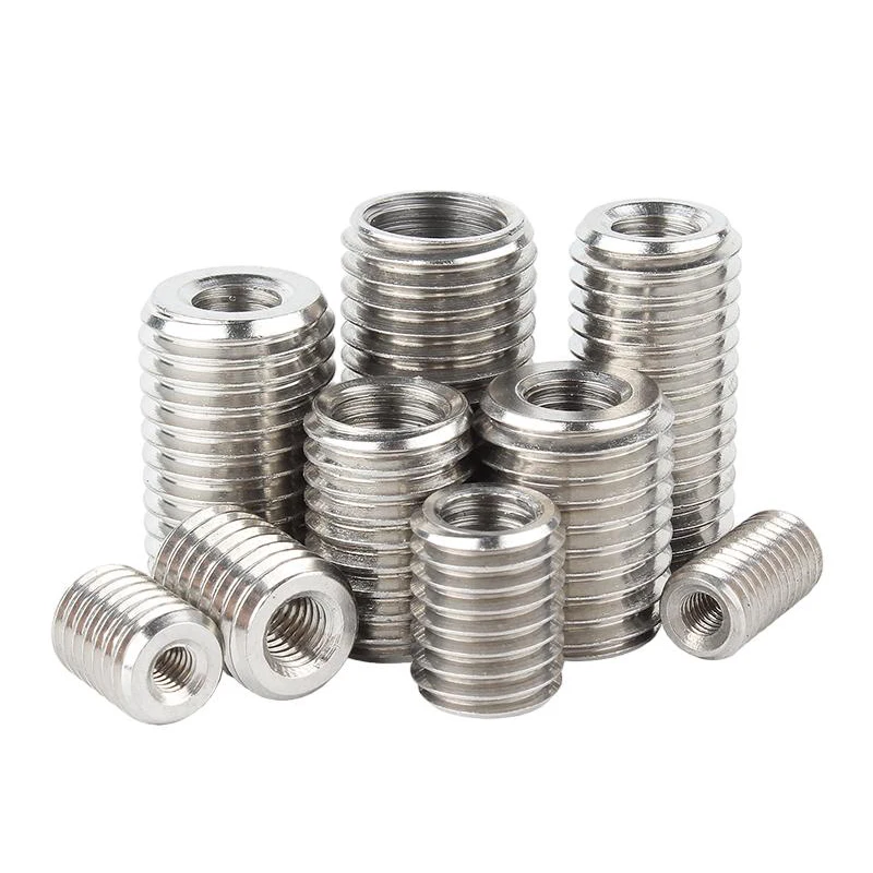 Inside Outside Thread Adapter Screw M2-20 Wire 304 Stainless Steel Thread Insert Sleeve Conversion Nut Coupler Convey1244 - Image 2