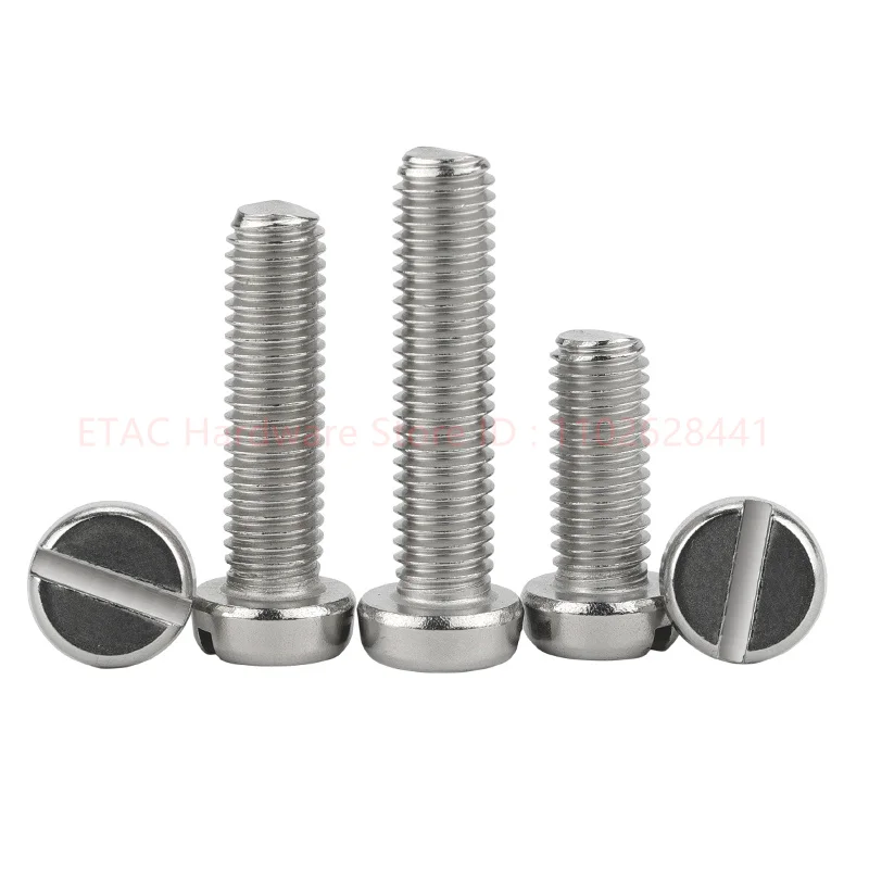 GB67 304 Stainless Steel Slotted Screw - Image 3