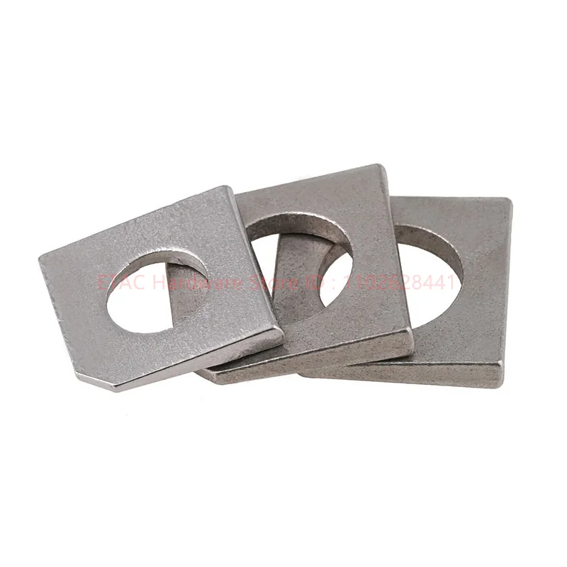 GB853 304 Stainless Steel Square Bevel Washer - Image 5