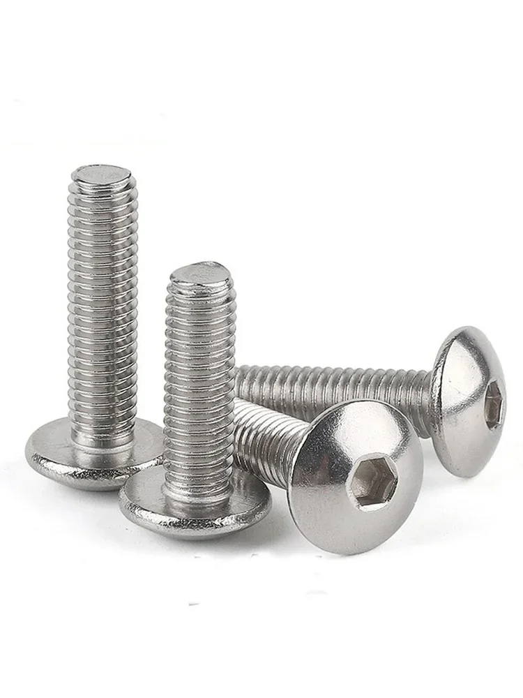 304 Stainless Steel Hex Socket Button Head Screw - Image 5