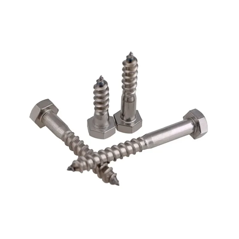 Din571 304 Stainless Steel Hex Half Thread Self Tapping Screw - Image 3