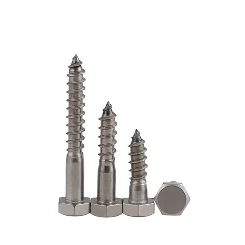 Din571 304 Stainless Steel Hex Half Thread Self Tapping Screw - Image 4