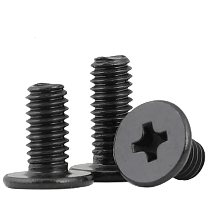Carbon Steel Thin Flat Wafer Head Cross Phillips Screw - Image 2