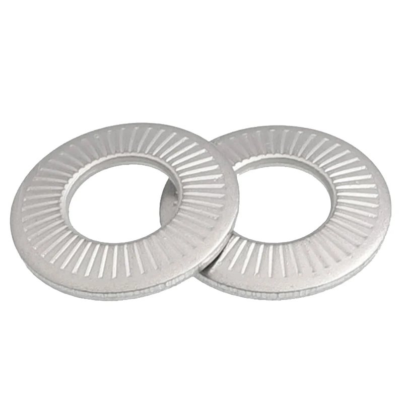 NFE25-511 304 Stainless Steel Disc Spring Serrated Lock Washer - Image 7
