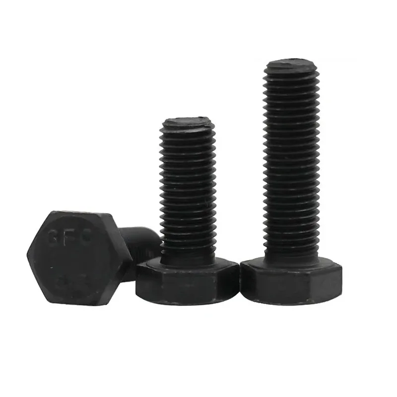 GB5786 8.8 Grade Cabon Steel Fine Teeth Hexagonal Bolt - Image 3