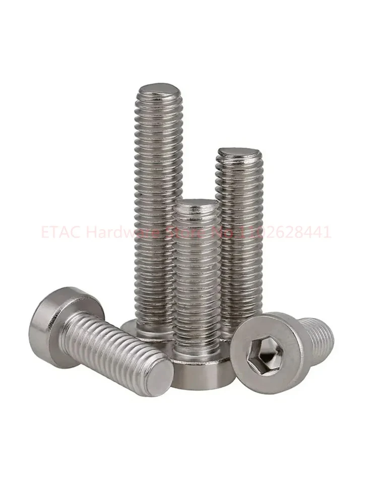 DIN7984 304 Stainless Steel Hex Hexagon Socket Thin Head Allen Screw - Image 7