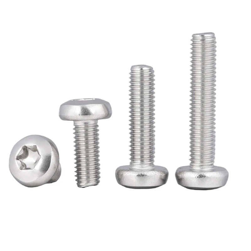 GB2672 304 Stainless Steel Pan Head Torx Machine Security Screw - Image 2