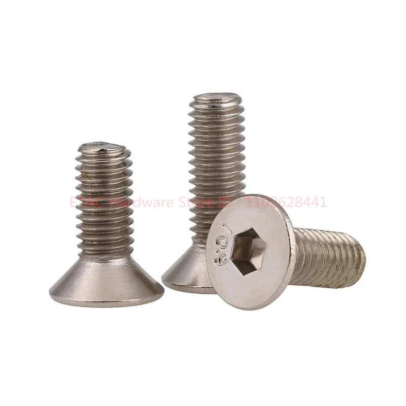 DIN7991 304 Stainless Steel Hex Socket Countersunk Screw - Image 4