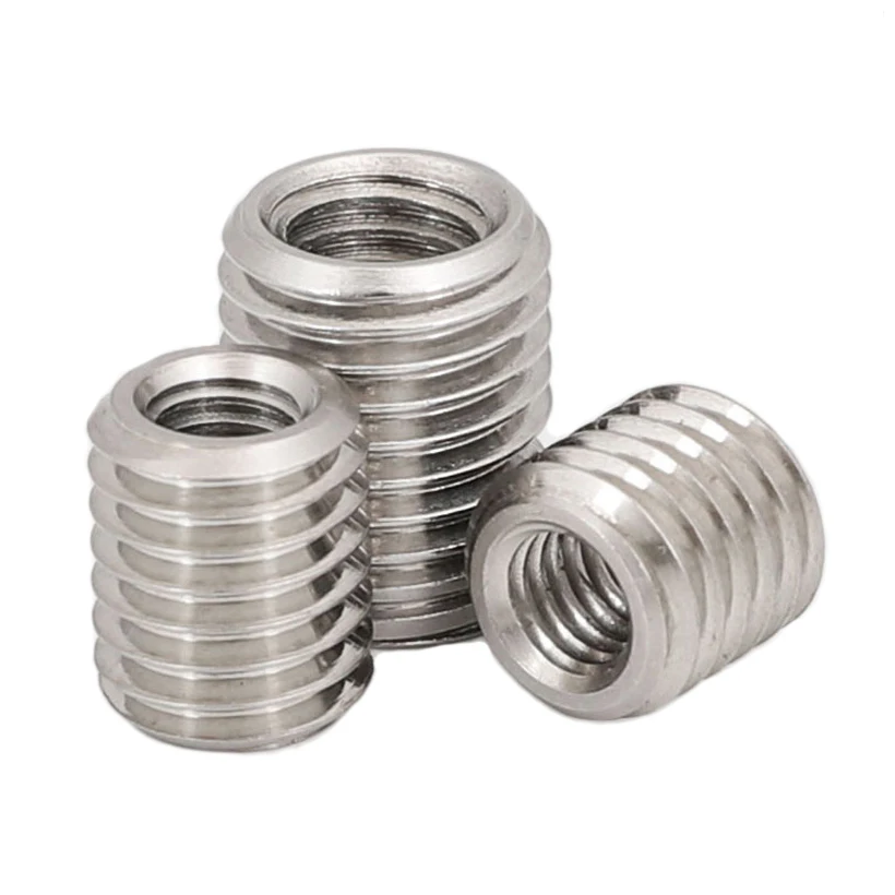 Inside Outside Thread Adapter Screw M2-20 Wire 304 Stainless Steel Thread Insert Sleeve Conversion Nut Coupler Convey1244 - Image 6