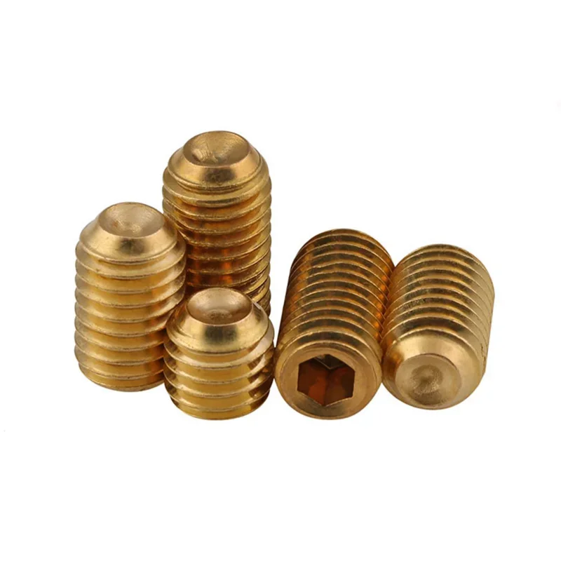 DIN916 Brass Set Screw - Image 4