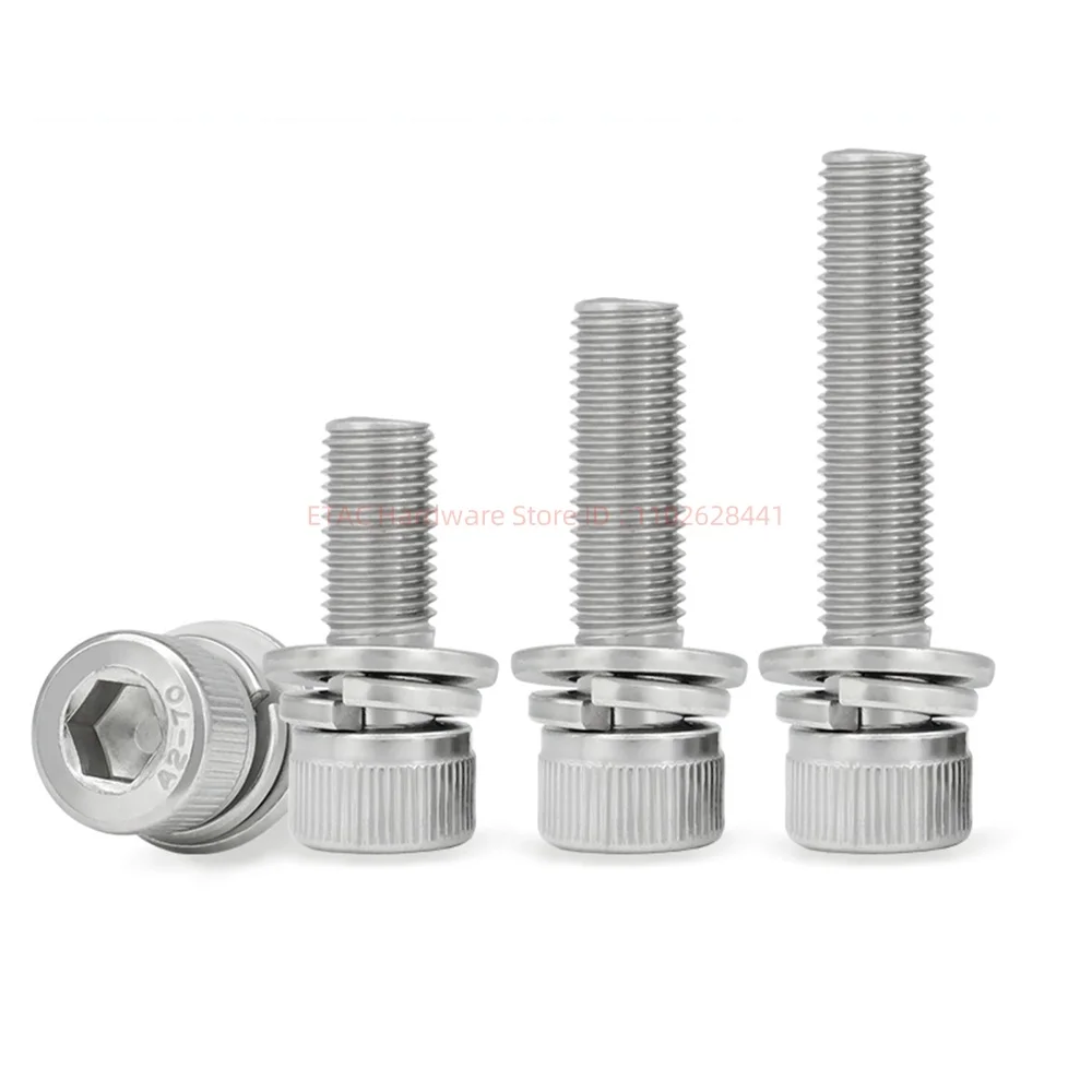 Din912 304 Stainless Steel Hexagon Screws Gasket Set - Image 3