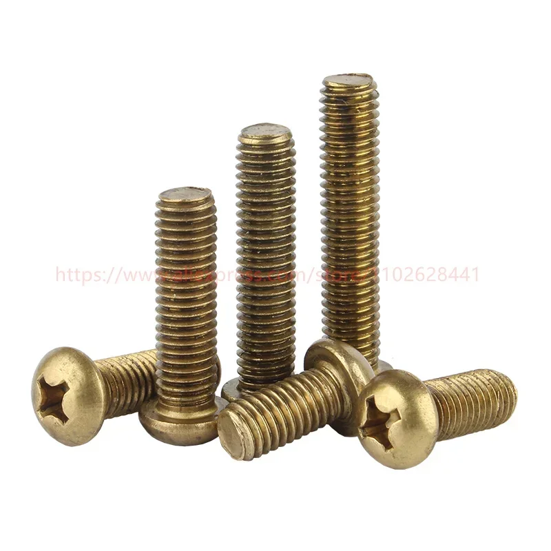 GB818 Brass Phillips Pan Head Screw - Image 3