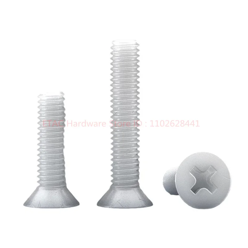GB819 Nylon Cross Phillips Flat Countersunk Head Screw - Image 3