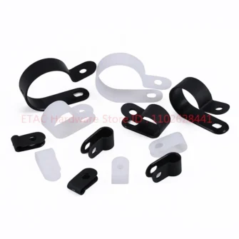 R Type Nylon Cable Clamp