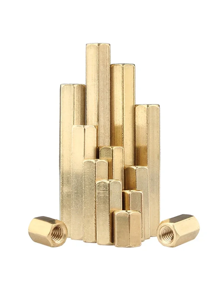 Brass Hexagonal Hollow Female Standoff - Image 6