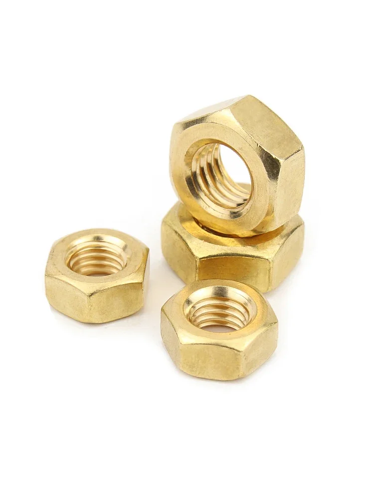 DIN934 Brass Hex Hexagon Nut - Image 7