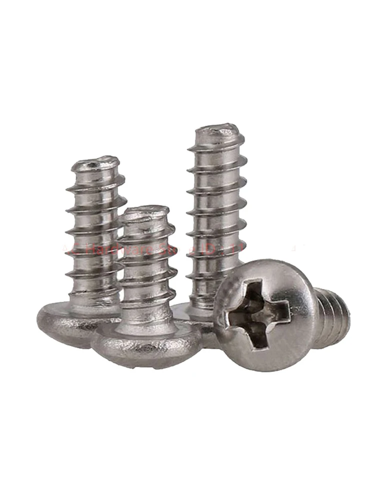 304 Stainless Steel Cross Phillips Cutting Tail Self Tapping PB Screws - Image 7