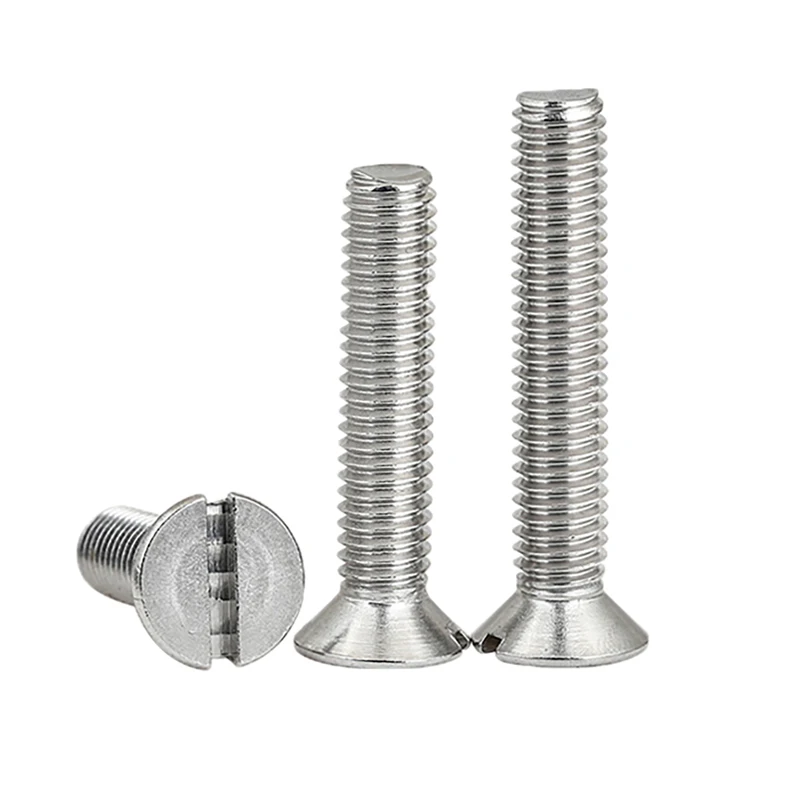 GB68 304 Stainless Steel Slotted Countersunk Screw - Image 5