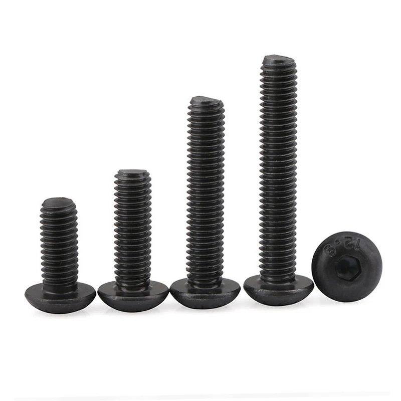 ISO7380 12.9 Grade Hexagon Socket Button Head Screw - Image 3
