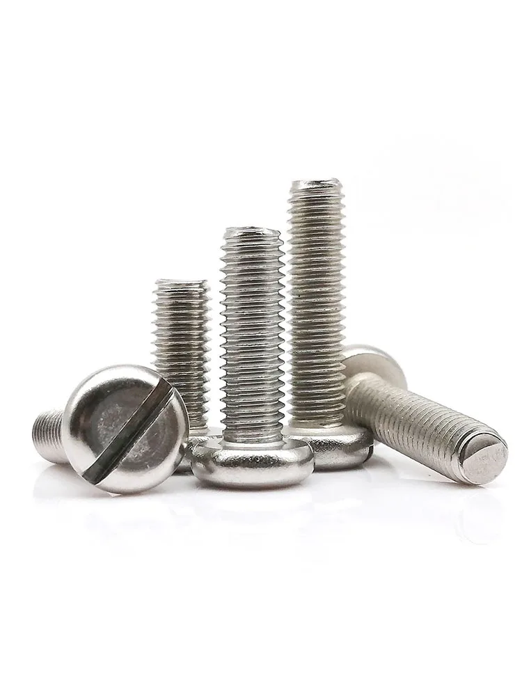 304 Stainless Steel DIN84 ISO1207 Slotted Cheese Head Screw - Image 8