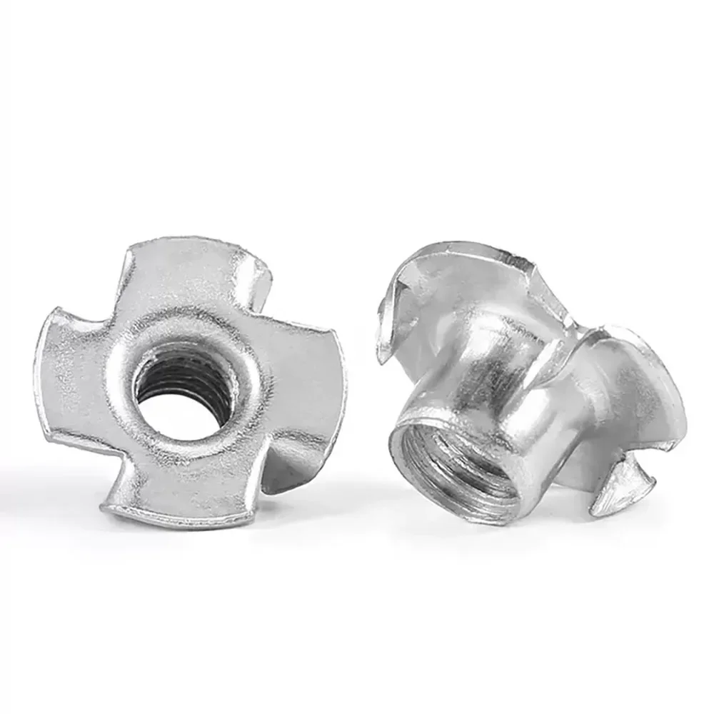 Zinc Plated Four Claws T Nut - Image 2