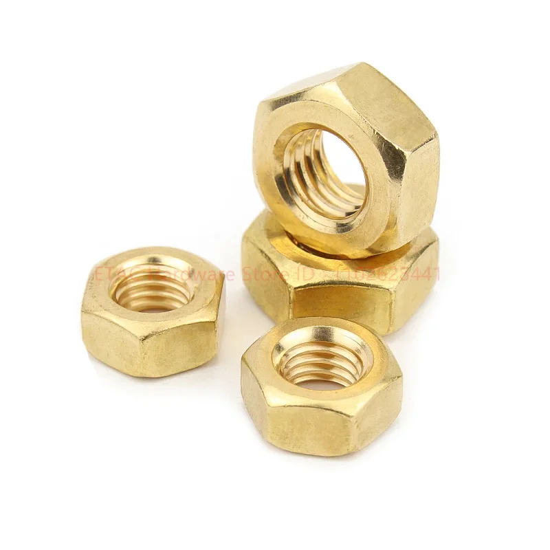 DIN934 Brass Hex Hexagon Nut - Image 4