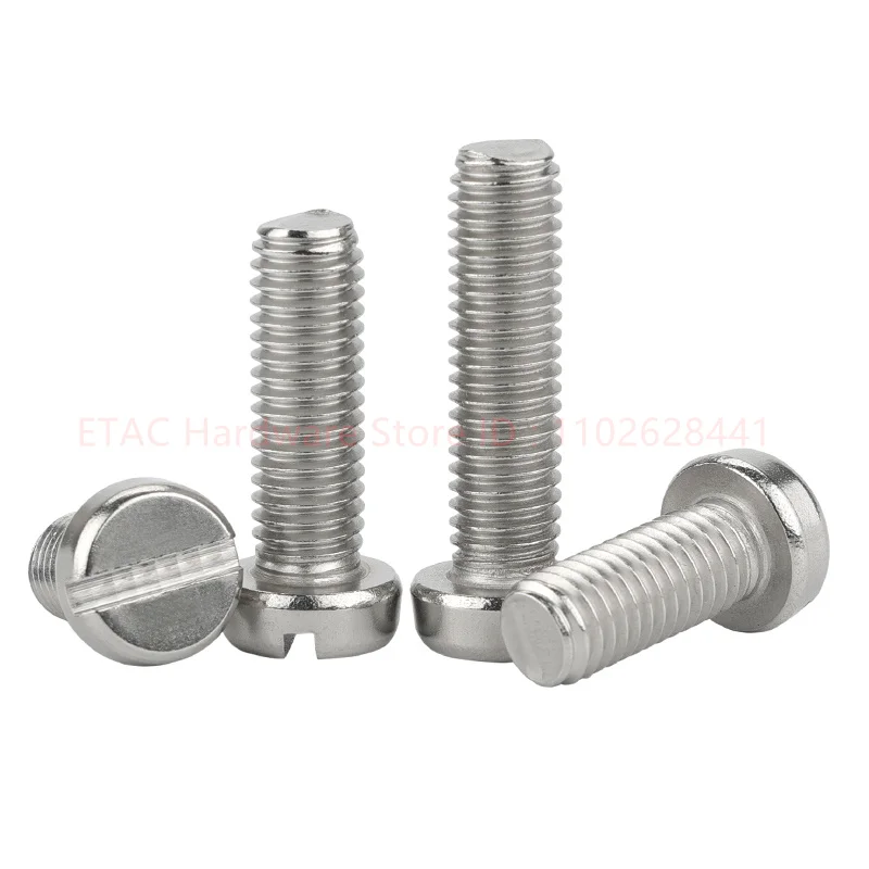 GB67 304 Stainless Steel Slotted Screw - Image 4