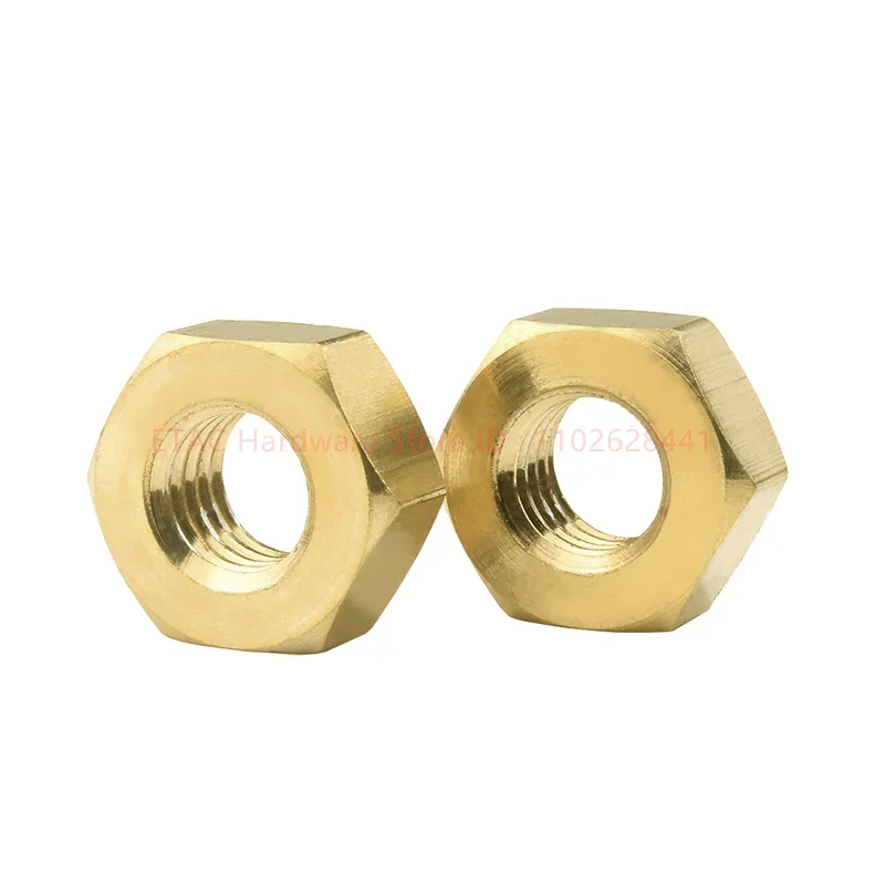 DIN934 Brass Hex Hexagon Nut - Image 3
