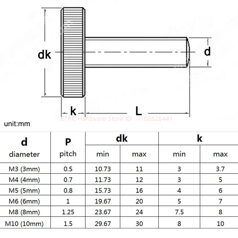 DIN653 GB835 Znic Plated Thumb Screw - Image 5