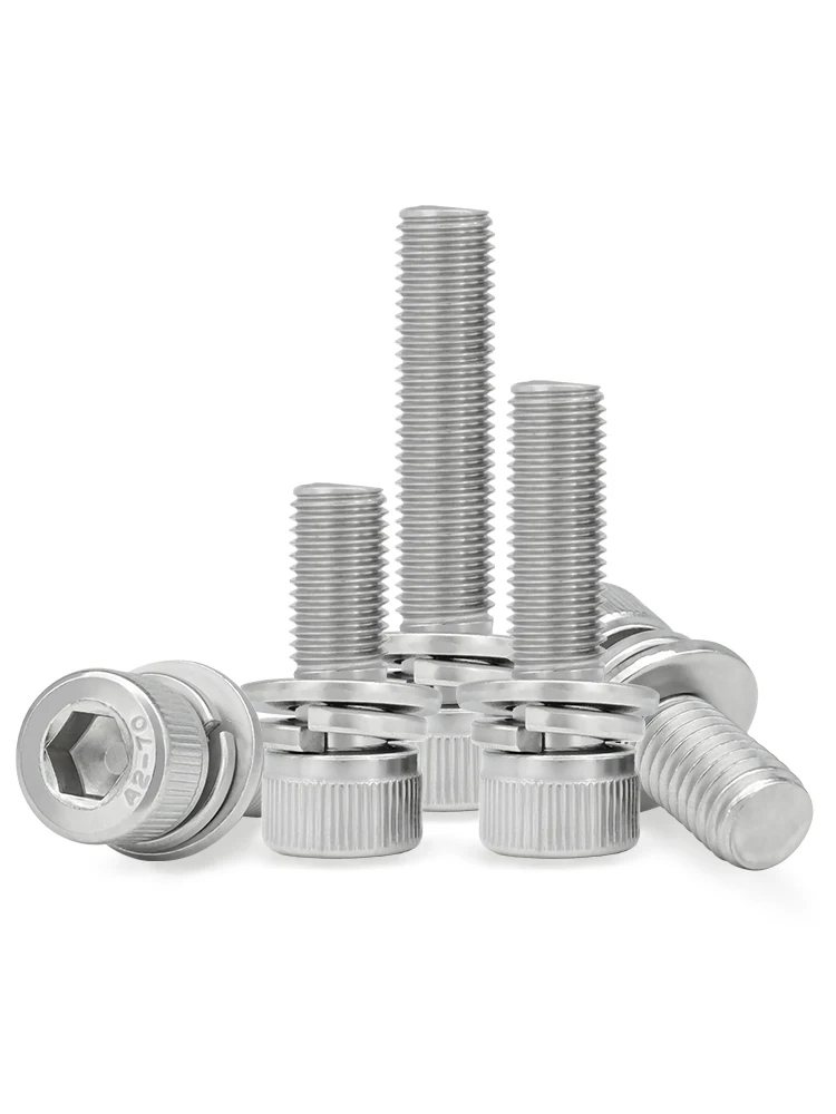 Din912 304 Stainless Steel Hexagon Screws Gasket Set - Image 8