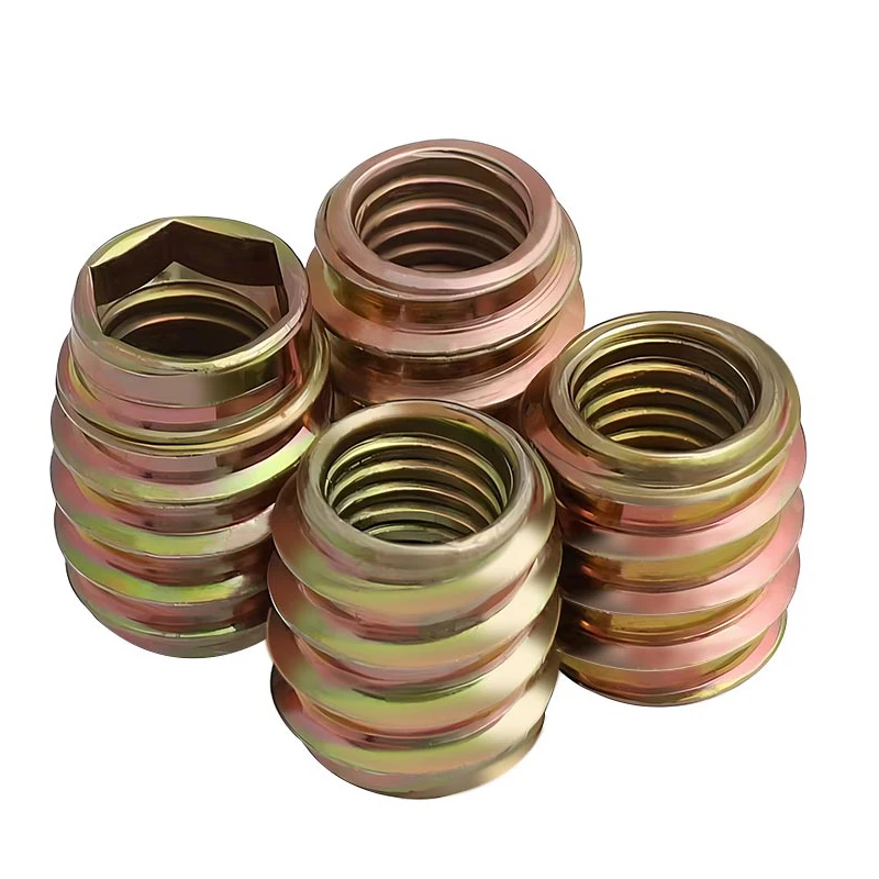 Zinc Alloy Hex Drive Insert Furniture Nut