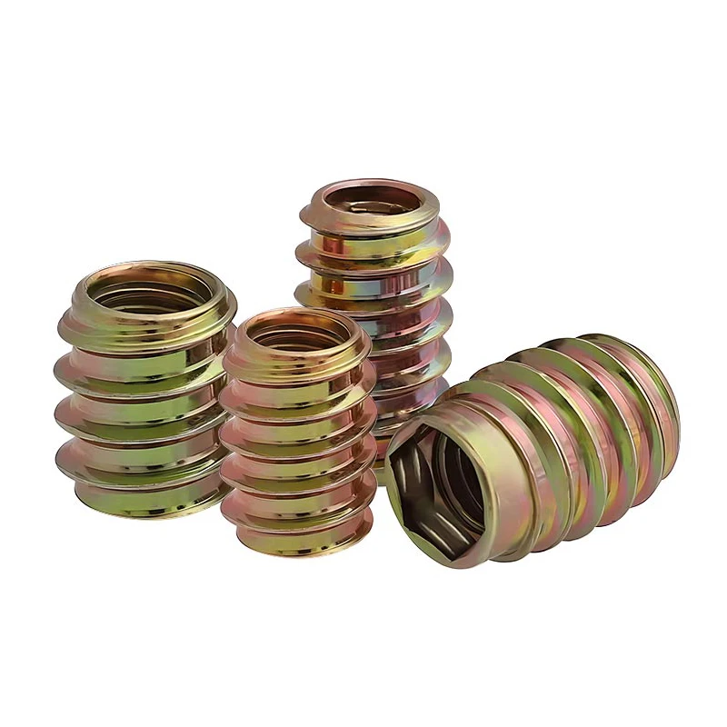 Zinc Alloy Hex Drive Insert Furniture Nut - Image 3