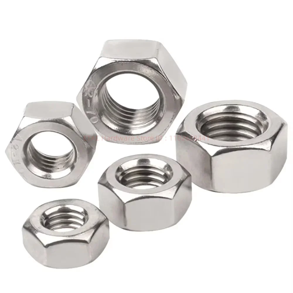 DIN934 304 Stainless Steel Hex Nut - Image 2