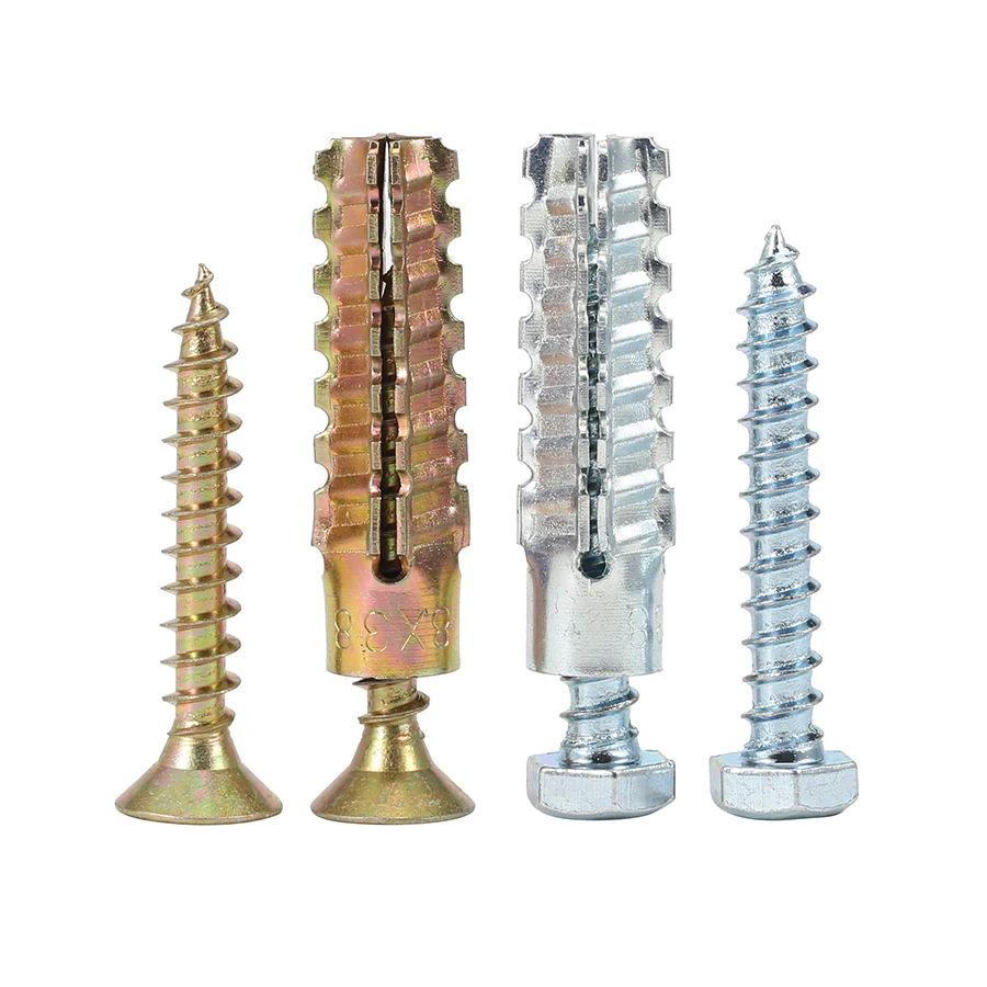 Serrated Cabon Steel Wall Anchor Bolt - Image 4