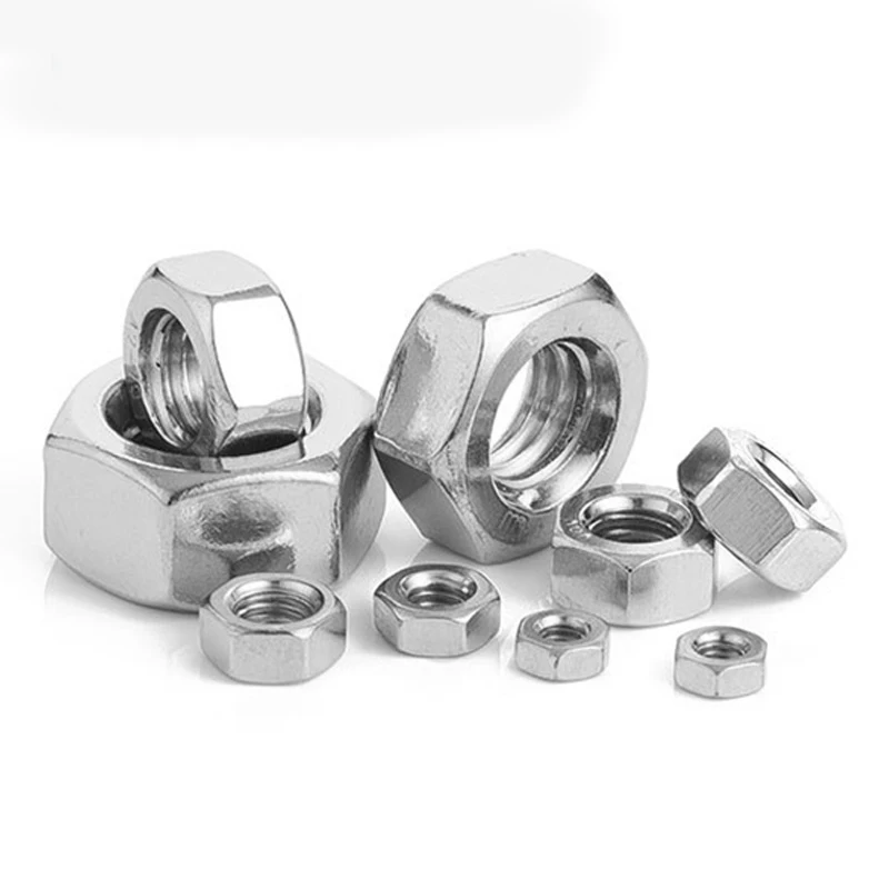 DIN934 304 Stainless Steel Hex Nut - Image 5