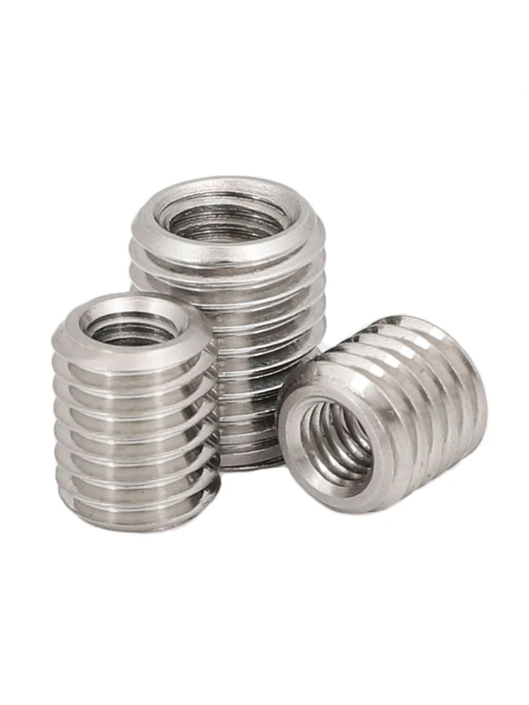 Inside Outside Thread Adapter Screw M2-20 Wire 304 Stainless Steel Thread Insert Sleeve Conversion Nut Coupler Convey1244 - Image 7