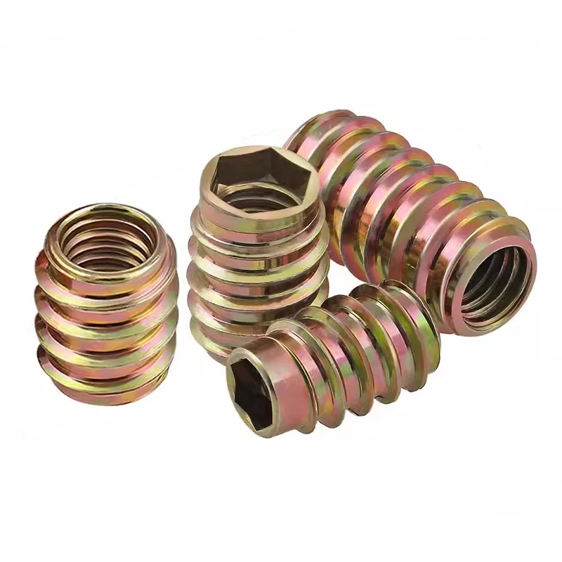 Zinc Alloy Hex Drive Insert Furniture Nut - Image 5
