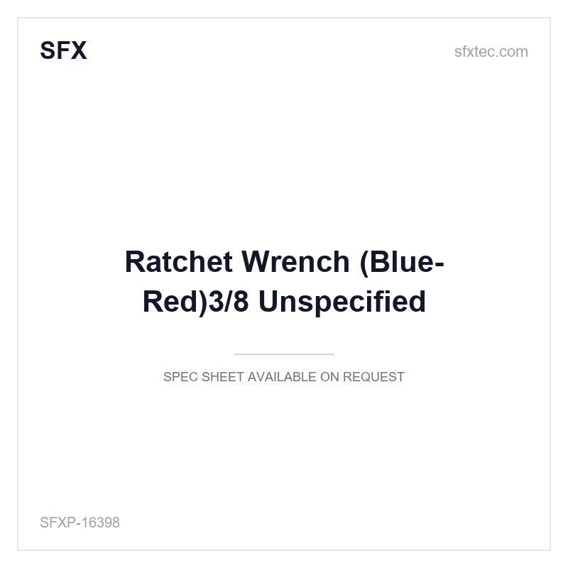 Ratchet Wrench (Blue-Red)3/8 Unspecified