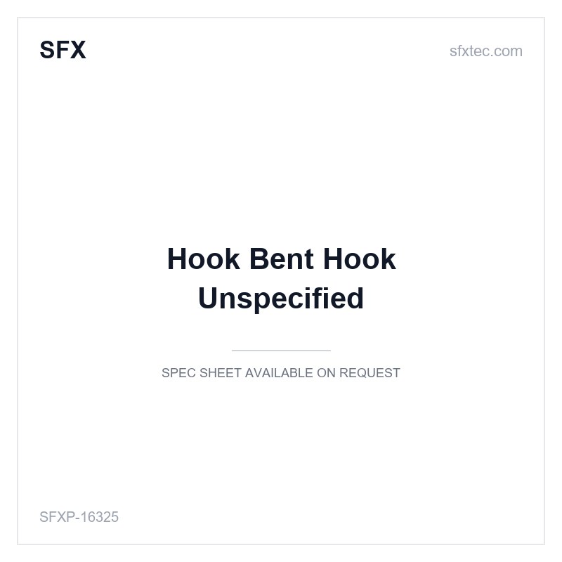 Hook Bent Hook Unspecified