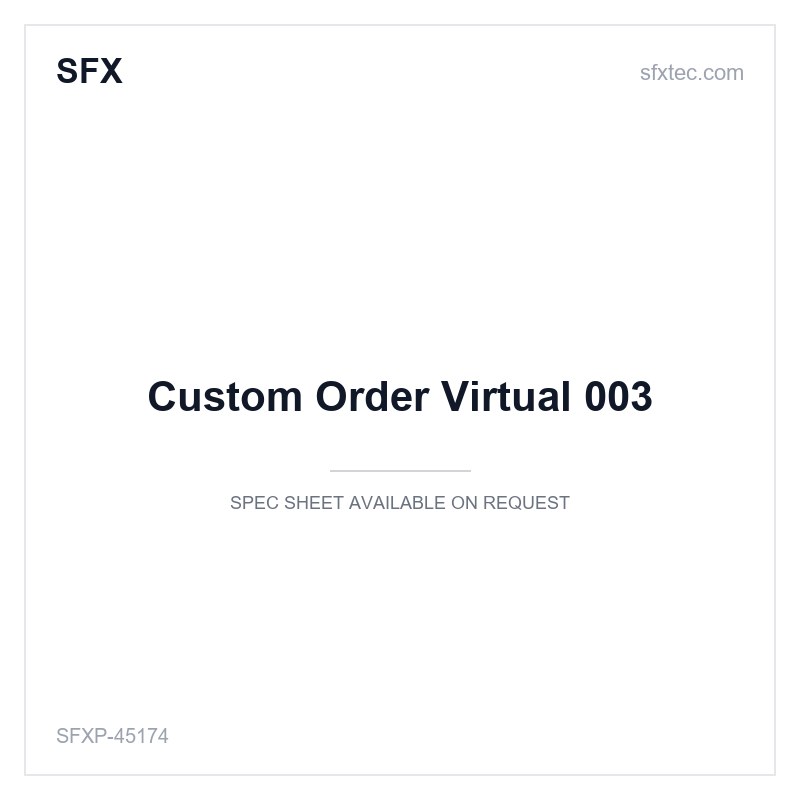 Custom Order Virtual 003