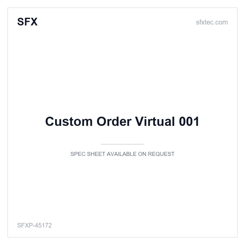 Custom Order Virtual 001